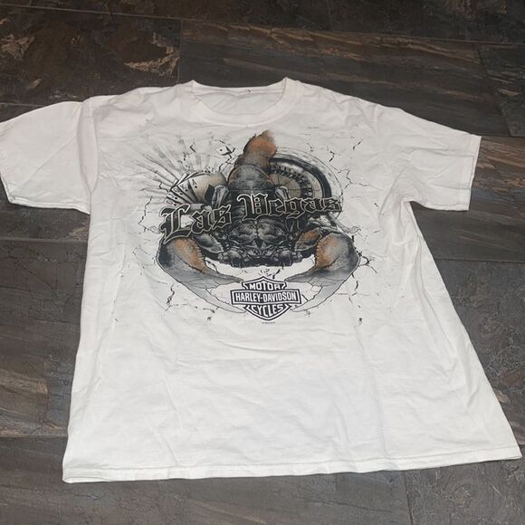 2012 Harley - Davidson Las Vegas Nevada T-shirt Size XL - Picture 2 of 8